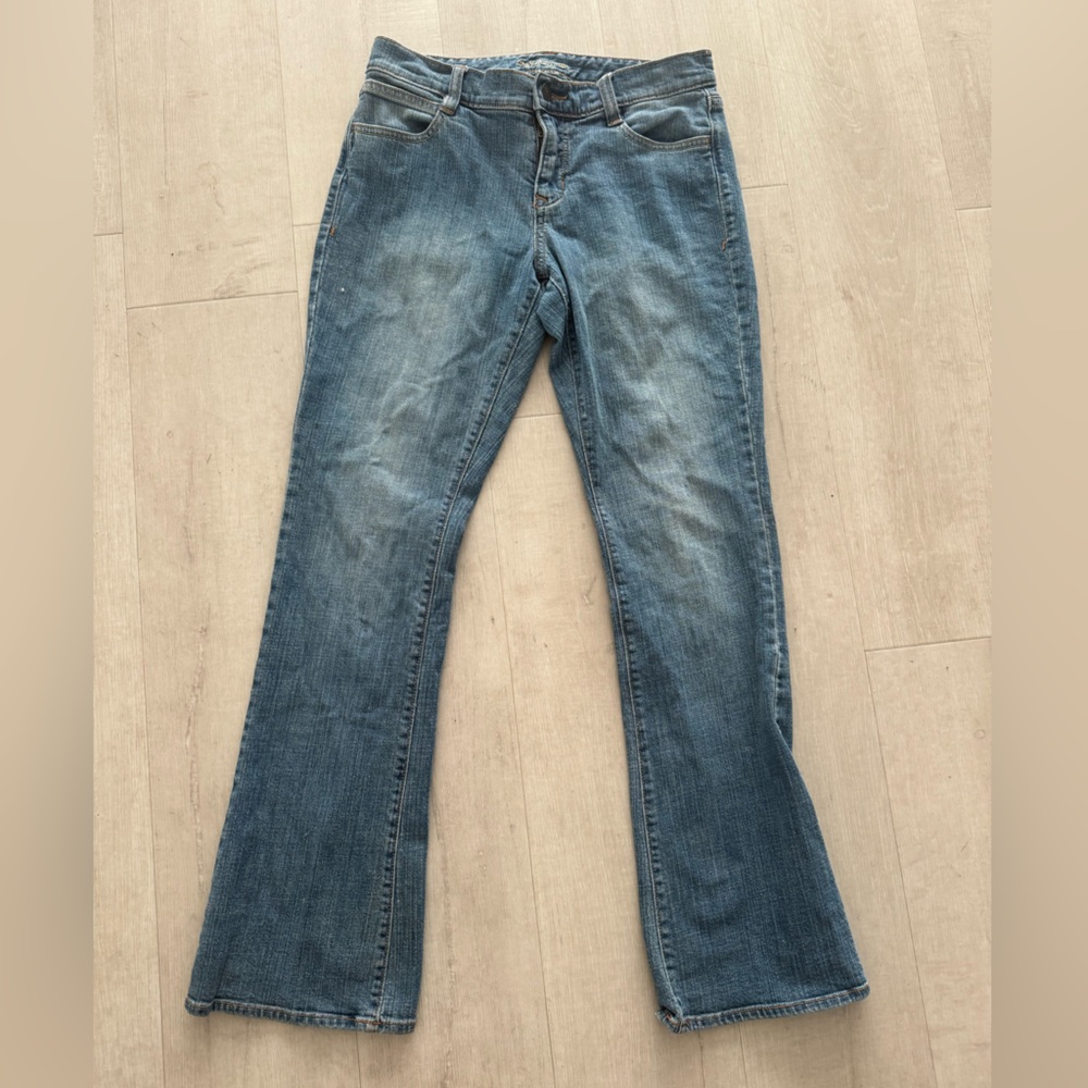 Old Navy The Dreamer jeans sz 4 reg‎ med wash denim bootcut mid rise y2k